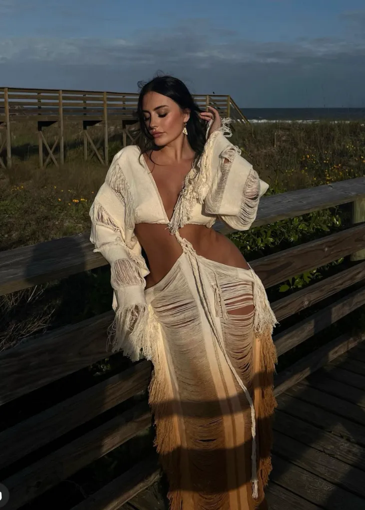 Bohemian Floral Akna Maxi Skirt for Women