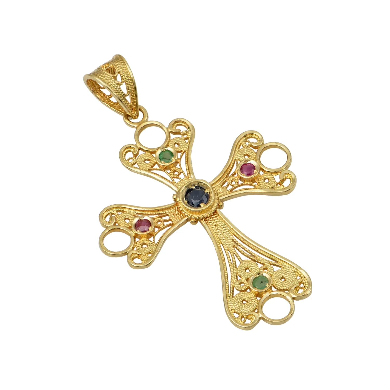 Alexiad Greek Orthodox Gold Cross