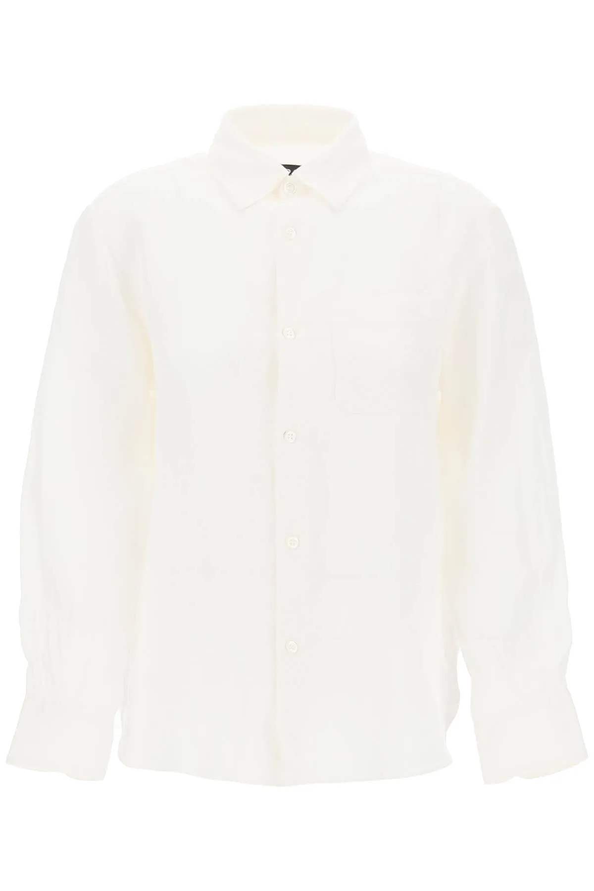 A.p.c. linen sela shirt for LIAEK F12531 BLANC CASSE
