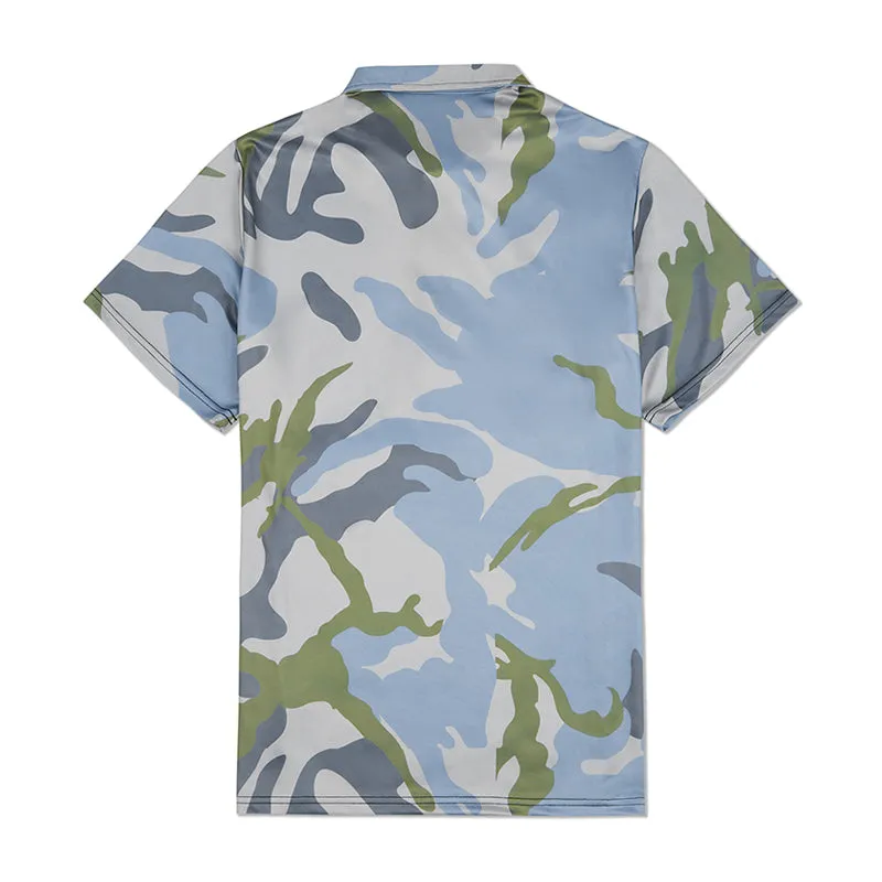 CAMO POLO SHIRT