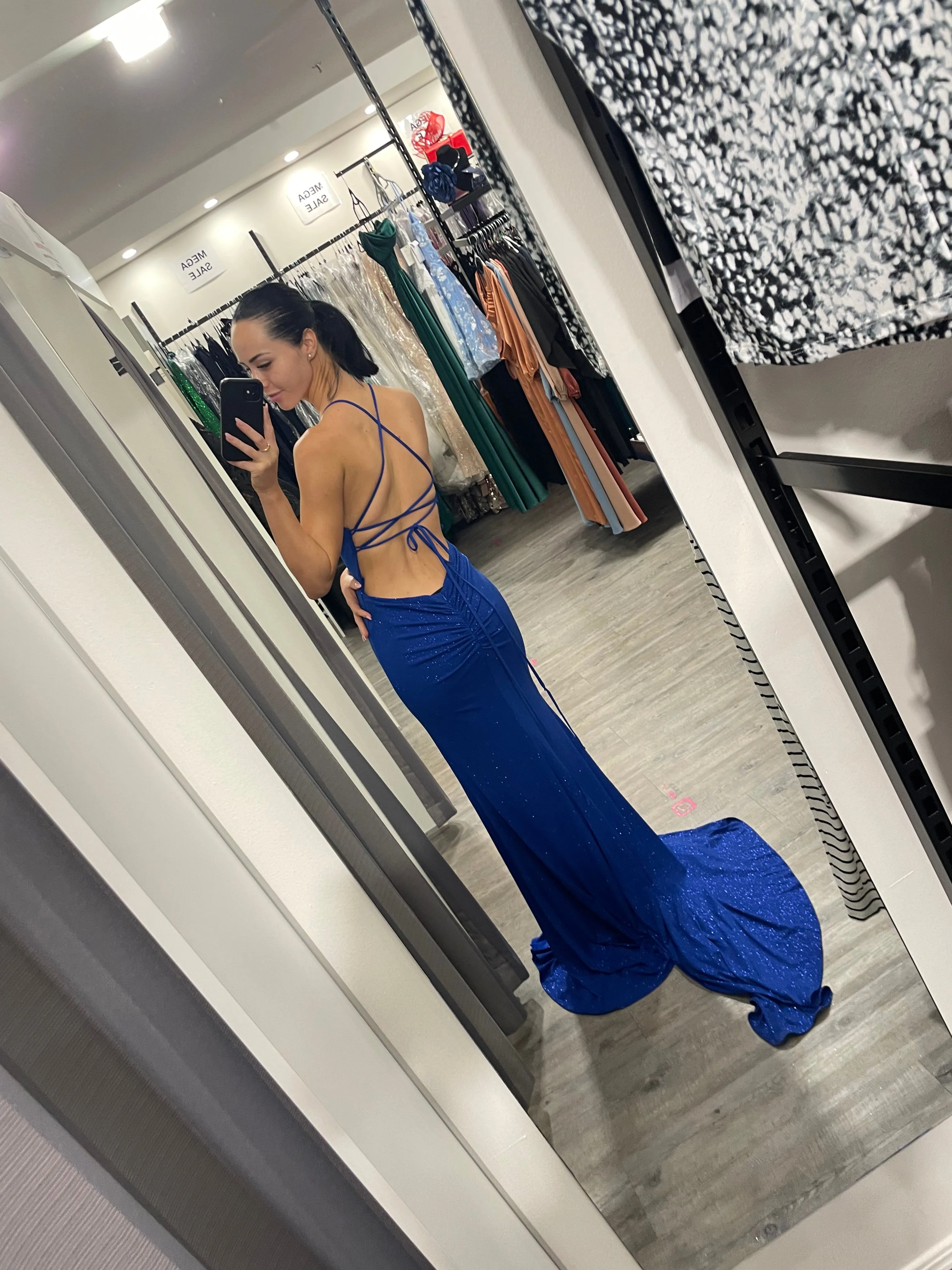 Cory PO985 Gown by Tania Olsen - Cobalt