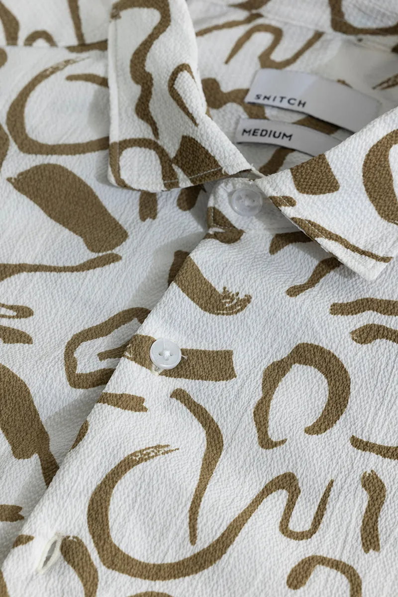 Crawly Brown Shirt