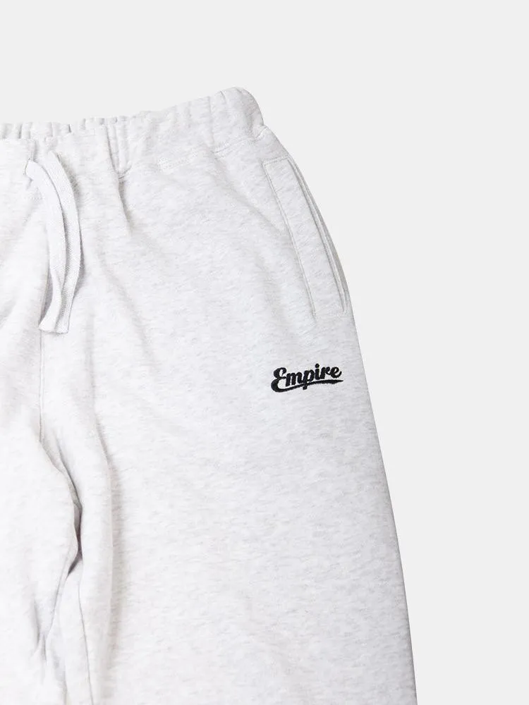 Empire Womens Stitched Up Trackpants - Silver Marle