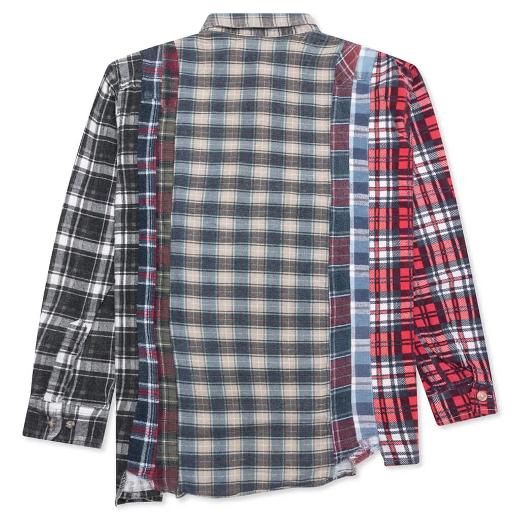 Flannel Shirt 7 Cuts Shirt - Assorted