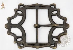 Jack Sparrow Pirates of Caribbean Movie Baldric Sword Belt Buckle- 50-54mm Strap Width