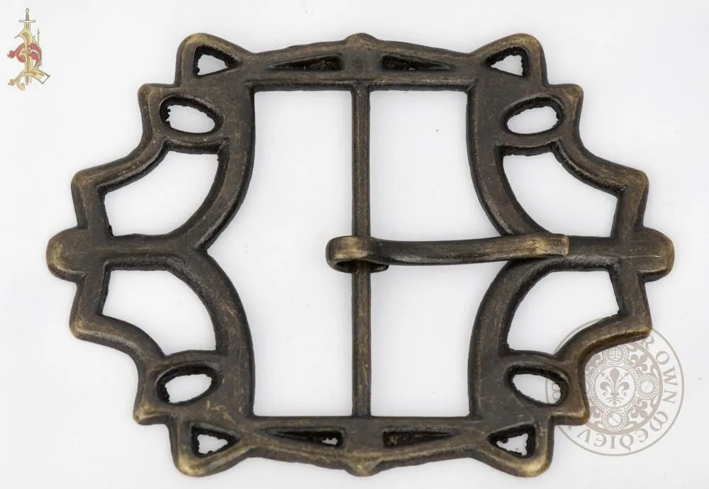 Jack Sparrow Pirates of Caribbean Movie Baldric Sword Belt Buckle- 50-54mm Strap Width