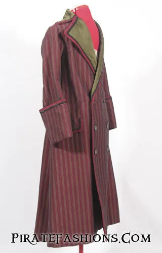 Long Red Frock Coat 4