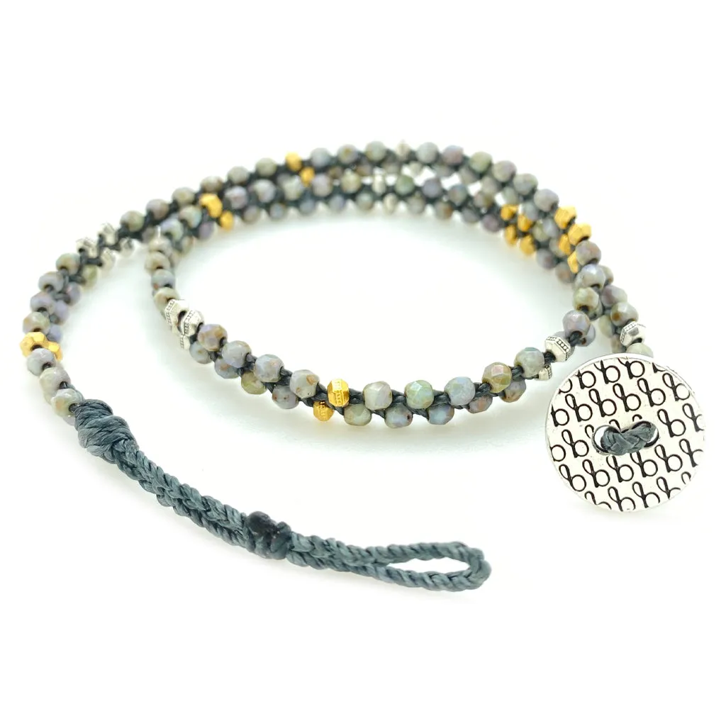 Meridian Wrap Bracelet - Olive