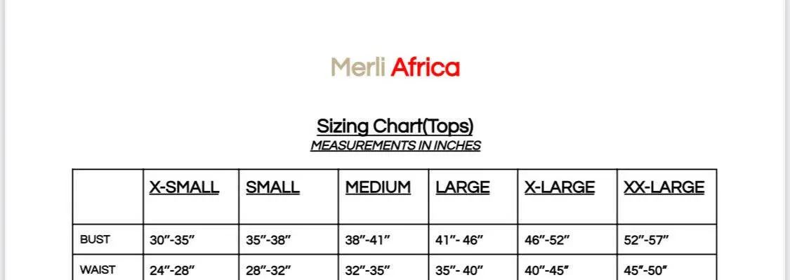 Merli Africa Zari Wrap Top - White Print
