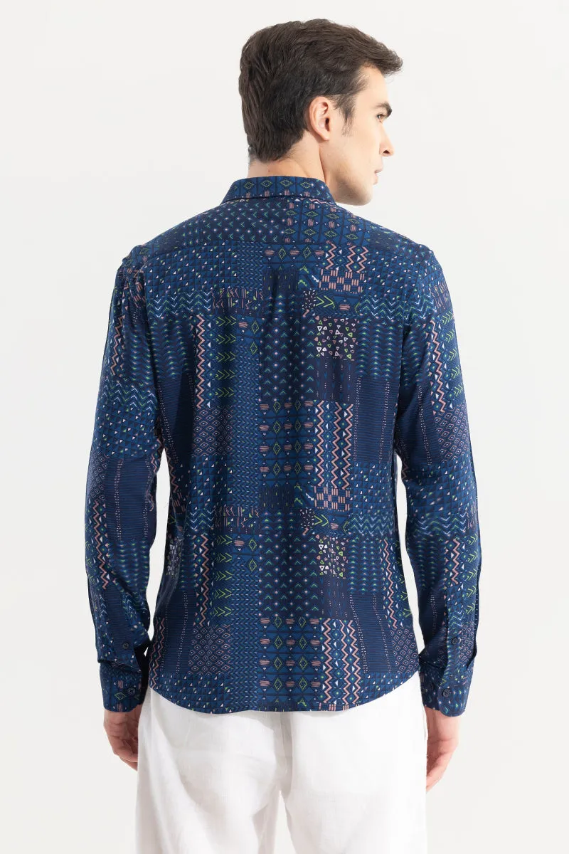 Mixtape Blue Shirt