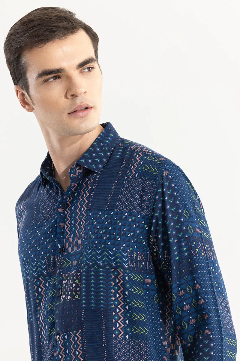 Mixtape Blue Shirt