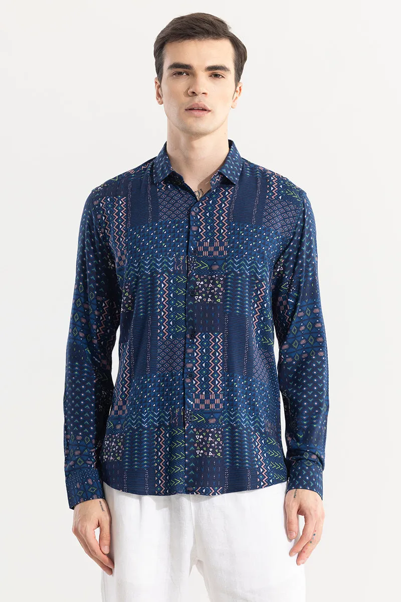 Mixtape Blue Shirt