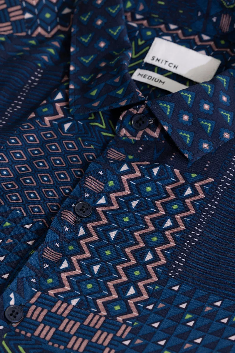 Mixtape Blue Shirt