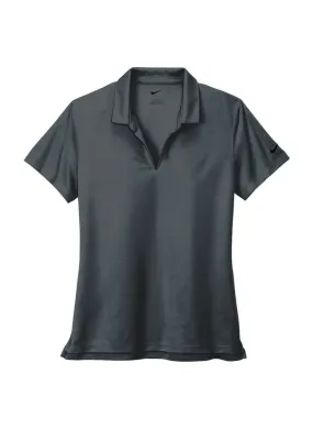 Personalized Polo Shirts | Women&#x27;s Nike Anthracite Dri-FIT Micro Pique 2.0 Polo 