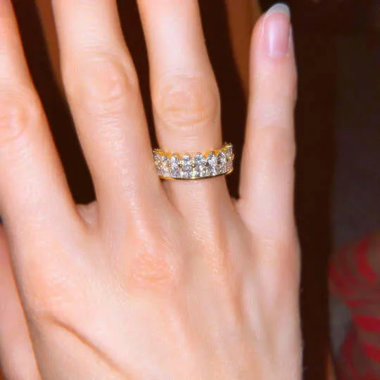 Princess Crown Women  Highs And Lows Ring
