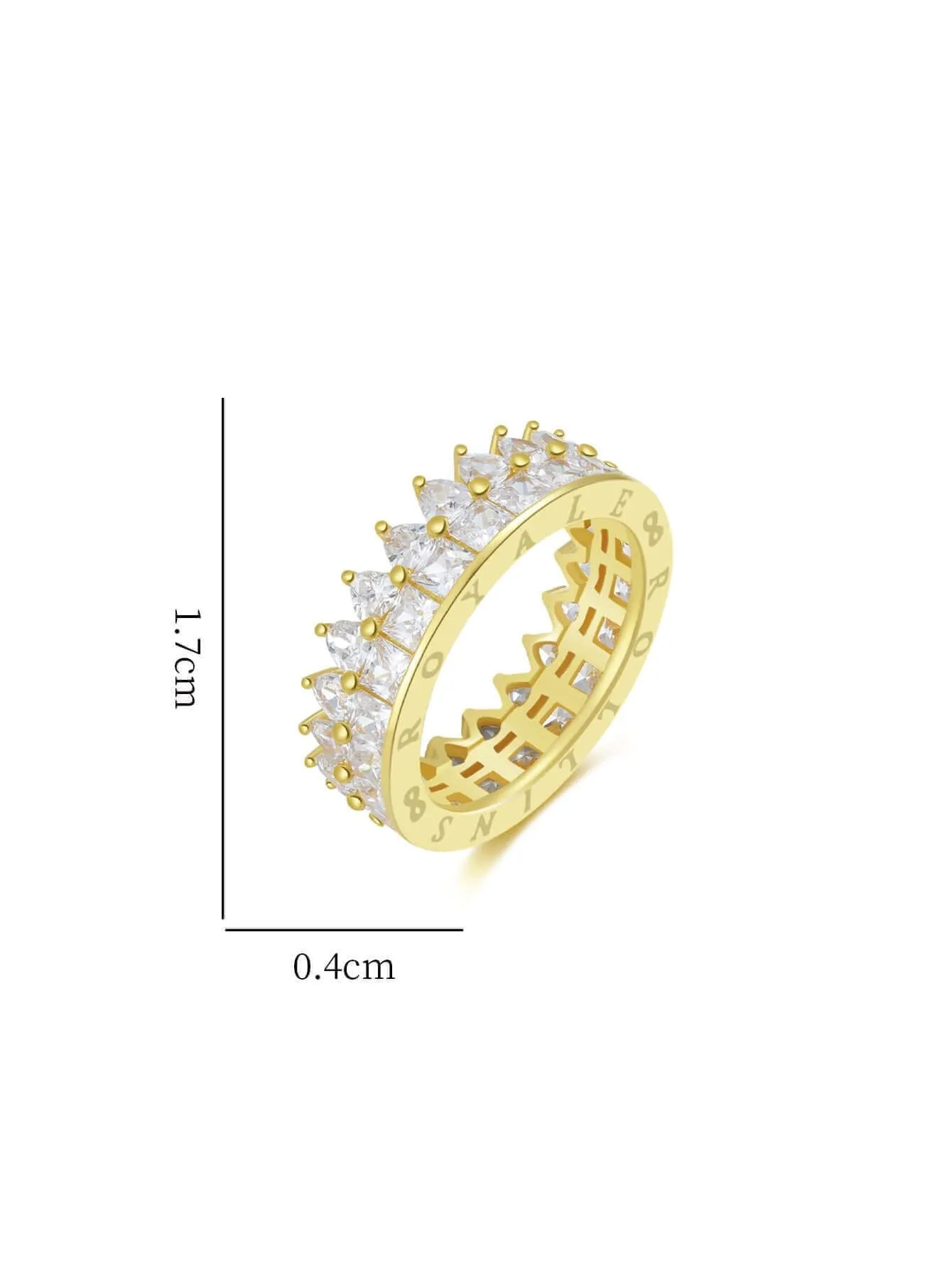 Princess Crown Women  Highs And Lows Ring