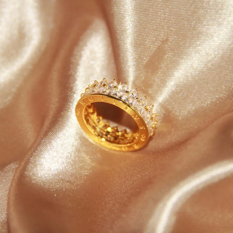 Princess Crown Women  Highs And Lows Ring