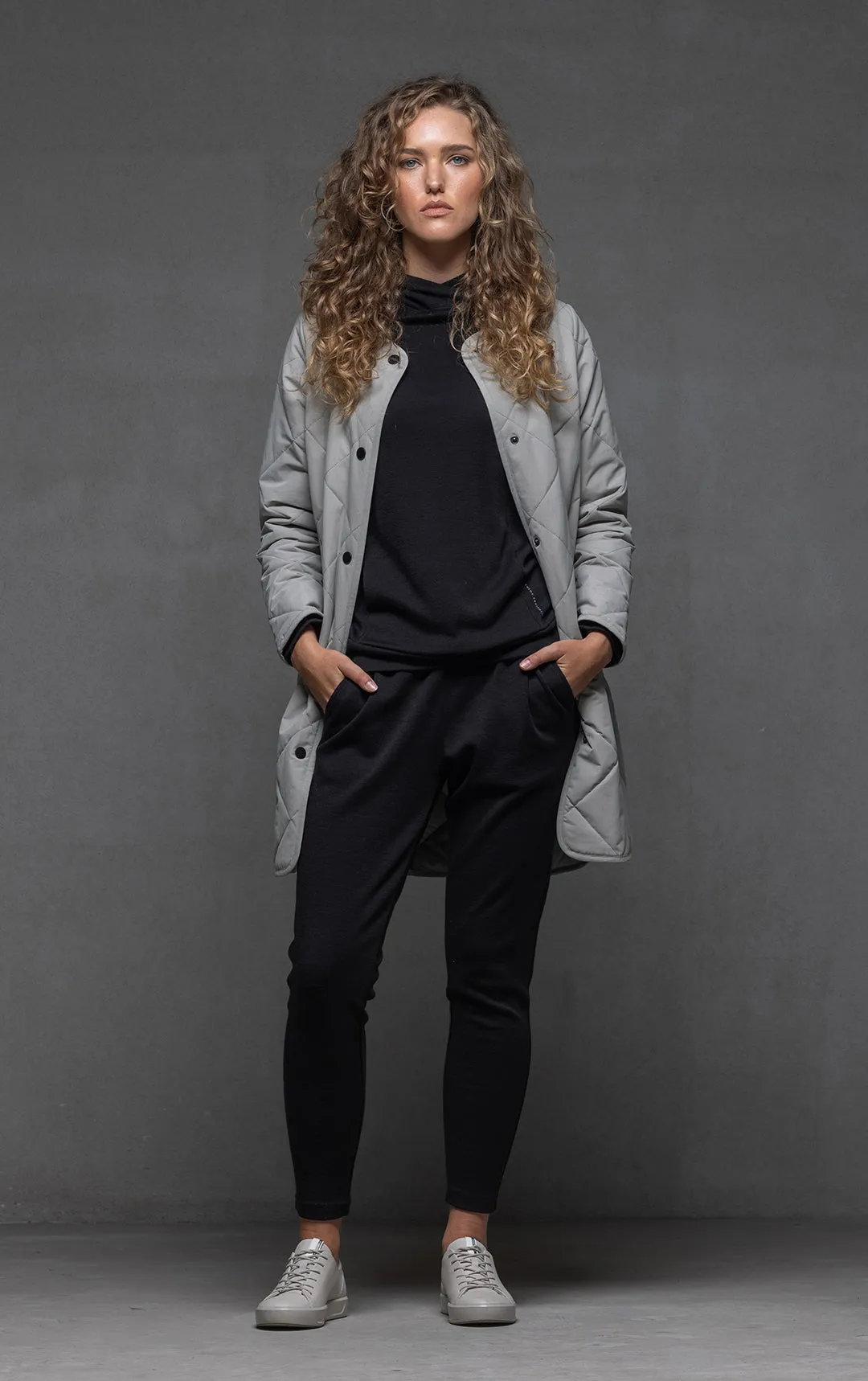 QUILTED PRIMALOFT COAT - CLEARANCE