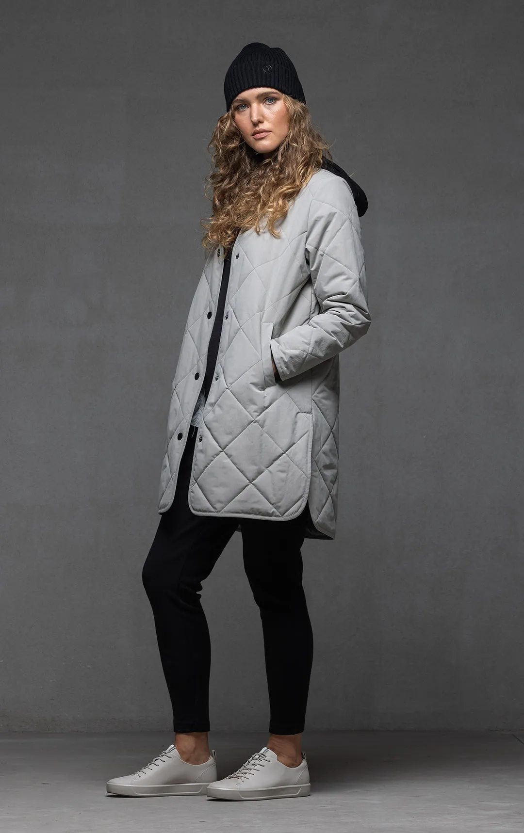 QUILTED PRIMALOFT COAT - CLEARANCE